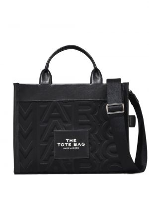 Neoprenová shopper kabelka Marc Jacobs černá