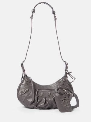 Sac en cuir Balenciaga gris