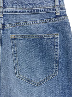 Синяя джинсовая юбка H&m