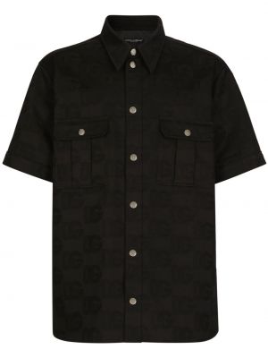 Košeľa Dolce & Gabbana čierna