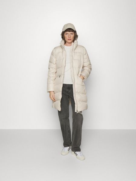 Płaszcz zimowy puchowy Calvin Klein beżowy