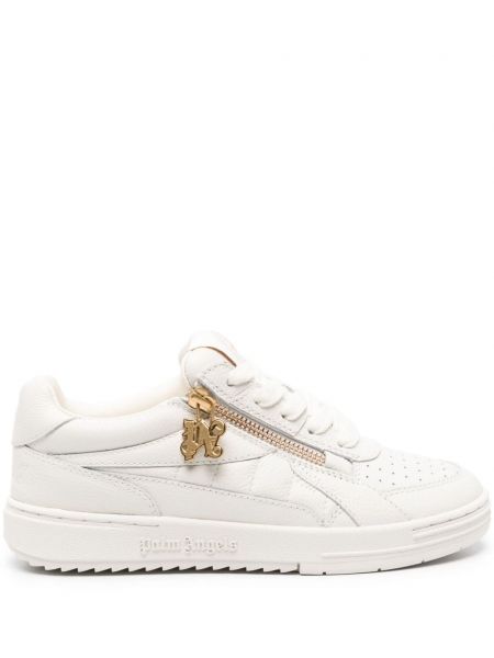 Δερμάτινα sneakers Palm Angels λευκό