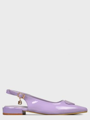 Фіолетові босоніжки Laura Biagiotti
