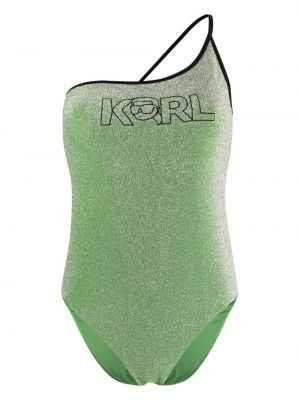 Haut Karl Lagerfeld vert