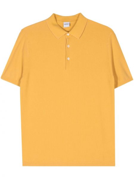 Поло тениска Aspesi жълто