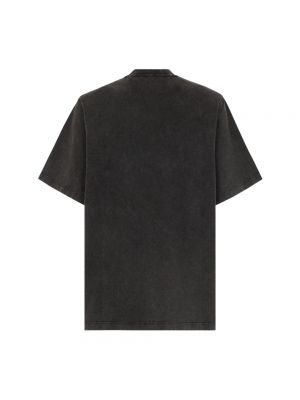 Camiseta de cuello redondo Fendi negro