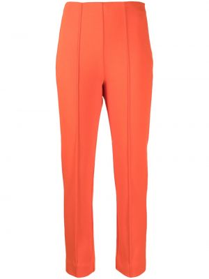 Pantaloni cu picior drept Sportmax portocaliu