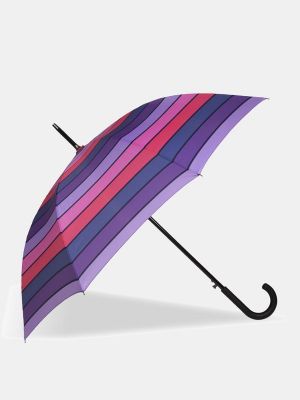 Paraguas con estampado Isotoner rojo