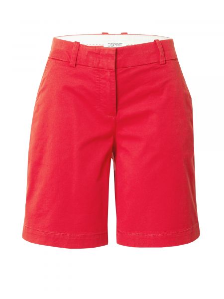 Pantaloni chino Esprit rosso