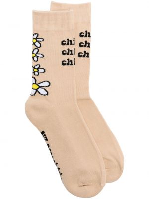 Nogavice s cvetličnim vzorcem Natasha Zinko