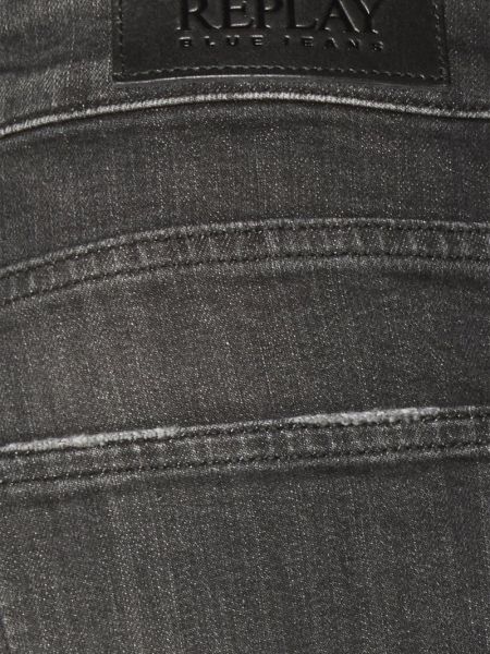 Szorty jeansowe Replay szare