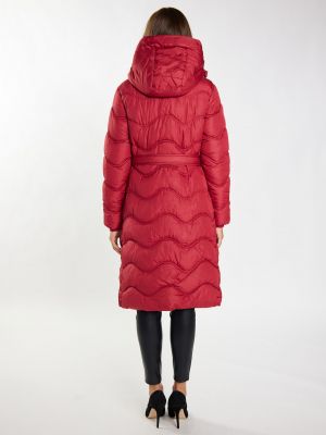 Zimný kabát Faina červená