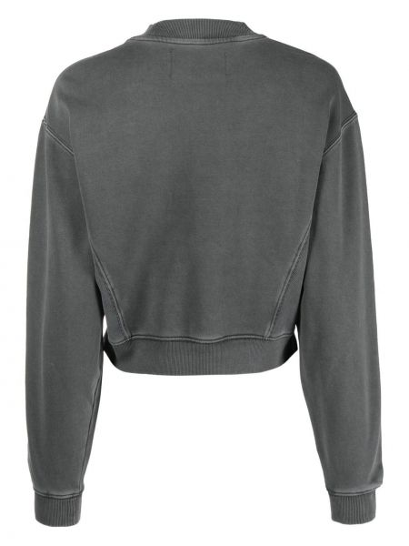 Sweatshirt mit print Calvin Klein Jeans grau