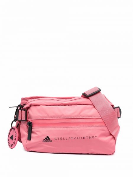 Riñonera con estampado Adidas By Stella Mccartney rosa