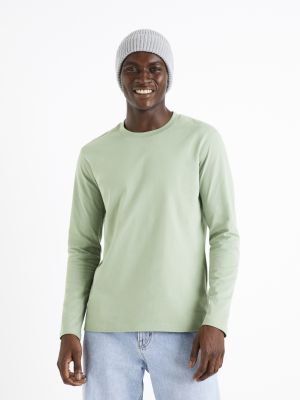 Tricou cu mânecă lungă Celio verde