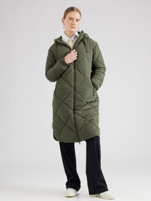 Žieminis paltas Marks & Spencer žalia