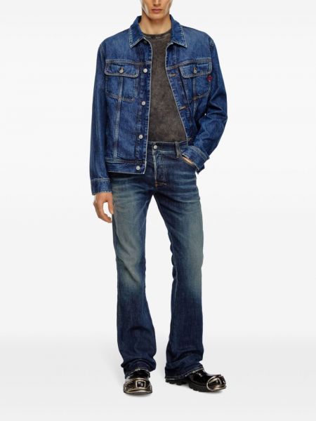 Low waist bootcut jeans Diesel blau