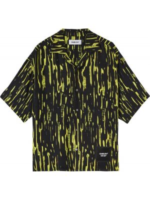 Рубашка с принтом Ambush желтая