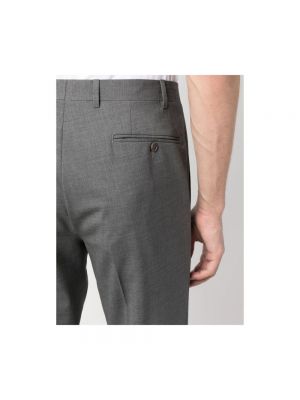 Pantalones de lana Canali gris
