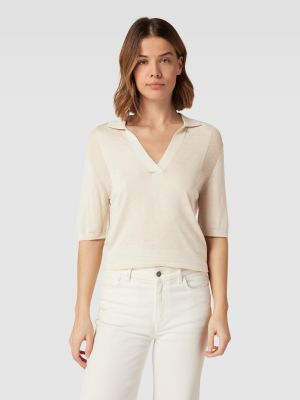 Dzianinowa bluzka Calvin Klein Womenswear beżowa
