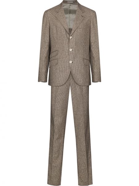 Lang blazer Brunello Cucinelli brun