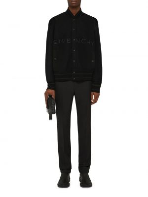 Шерстяная куртка Givenchy черная