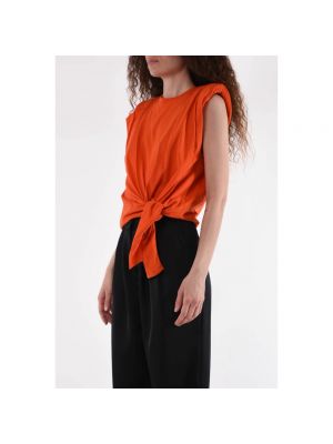 Koszulka Giulia N Couture pomarańczowa