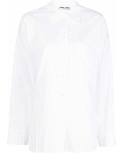 Риза с копчета Low Classic бяло