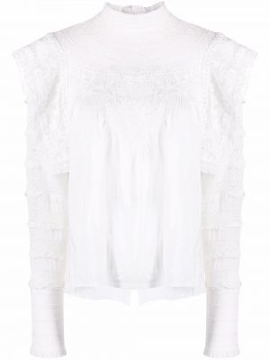 Krage bluse Isabel Marant hvit