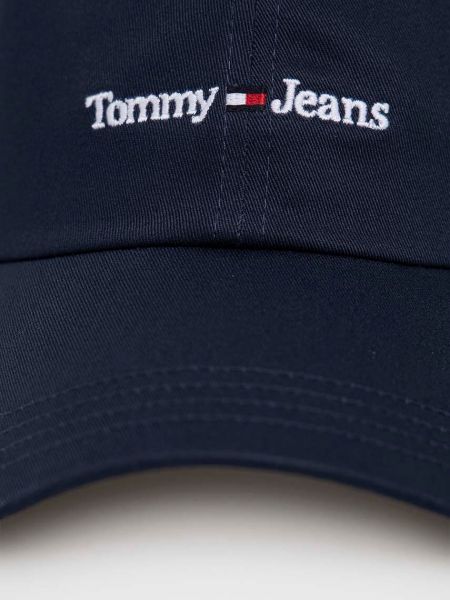Czapka z daszkiem bawełniana Tommy Jeans