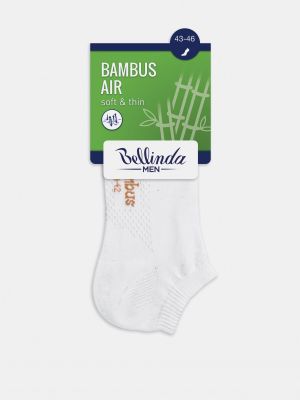 Bambusové ponožky Bellinda biela