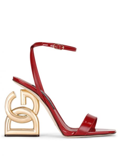 Sandale cu toc Dolce & Gabbana