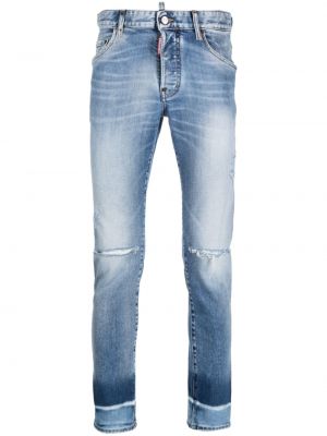 Skinny fit traperice Dsquared2 plava