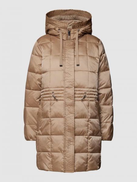 Pikowany płaszcz z kapturem Esprit Collection