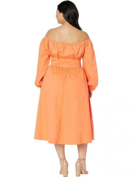Платье Little Mistress оранжевое