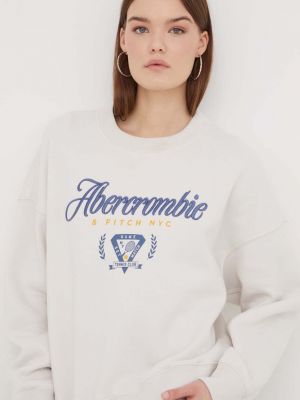 Pulover Abercrombie & Fitch bež