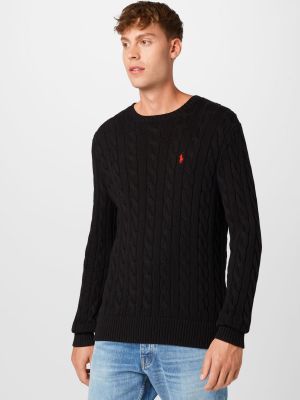 Pullover in maglia Polo Ralph Lauren nero