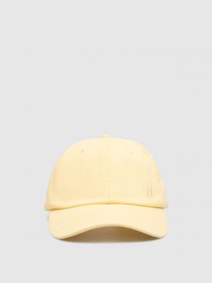 Желтая кепка с вышивкой Nanushka