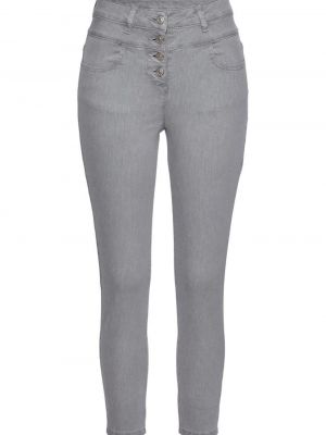 Jeans skinny Lascana grigio