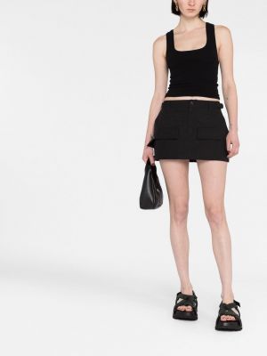 Mini sukně s kapsami Wardrobe.nyc černé