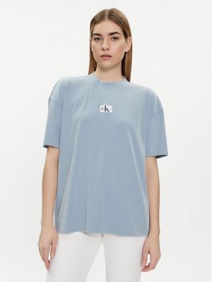 T-shirt Calvin Klein Jeans blau