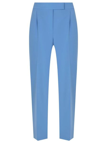 Однотонные классические брюки Vassa&co синие