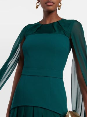 Dlouhé šaty Safiyaa zelené