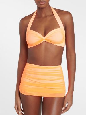 Bikini Norma Kamali narancsszínű