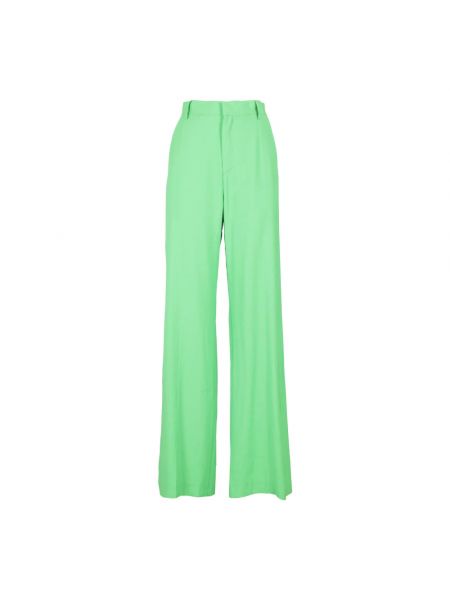 Szerokie spodnie Andamane zielone