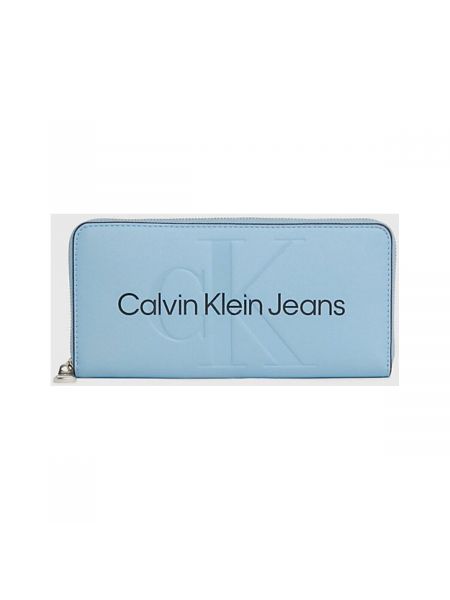 Portfel Calvin Klein Jeans niebieski
