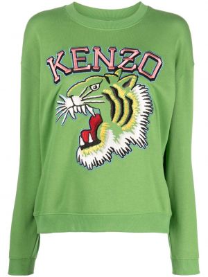 Haftowana bluza Kenzo zielona