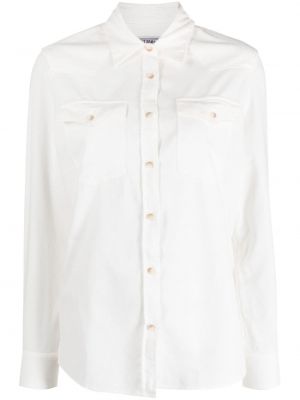 Camicia di cotone Mc2 Saint Barth bianco