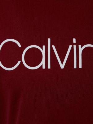 Koszulka Calvin Klein Jeans czerwona