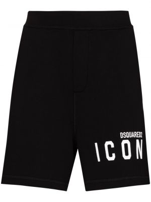 Pantaloncini Dsquared2 nero